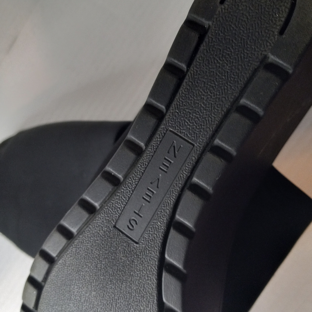 Steven By Steve Madden Fabric 6 Black Sandals Vin… - image 6